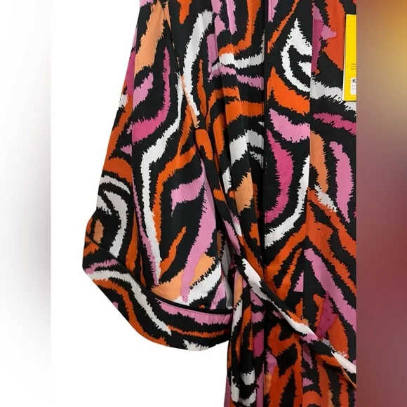 NWT Diane Von Furstenberg X Target Zebra Robe - Size XS - Picture 6 of 7